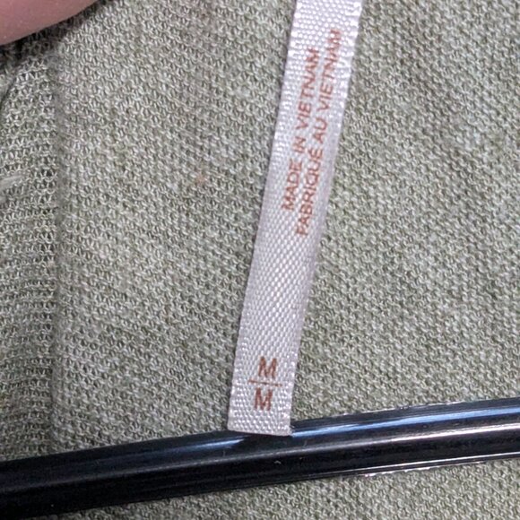 Free People Size Medium Sage Green Maxi Dress Open Back - Picture 5 of 5